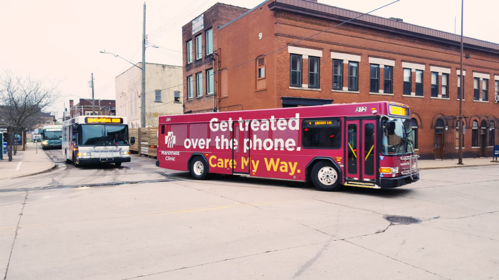 Eau Claire Wi Houck Transit Advertising